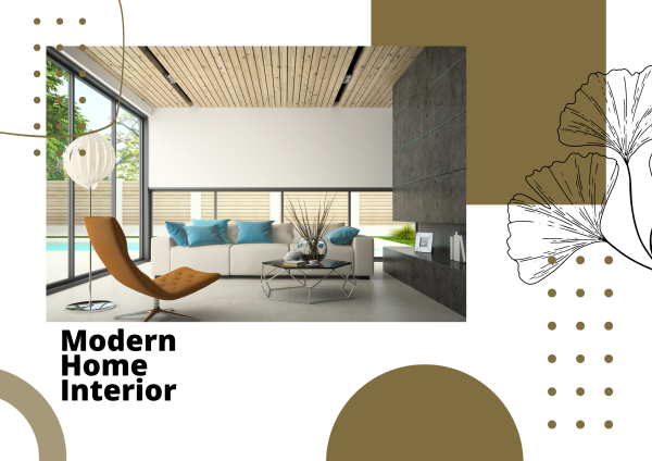 Brown Modern Furniture Design (Poster (Landscape)) Wooden Shelves